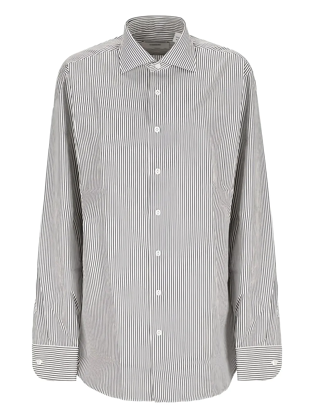 

Рубашка в тонкую полоску Lardini, серый