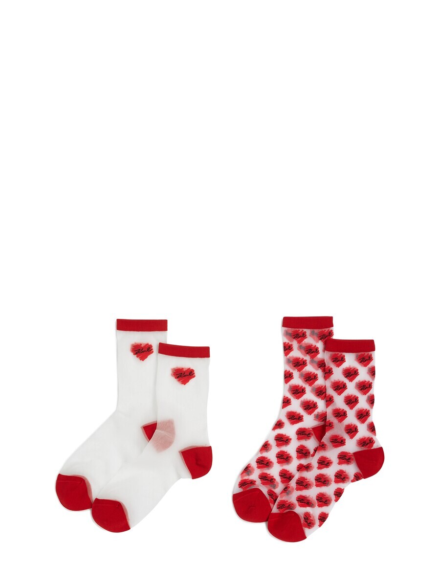 

Носки Karl Lagerfeld Socks, красный