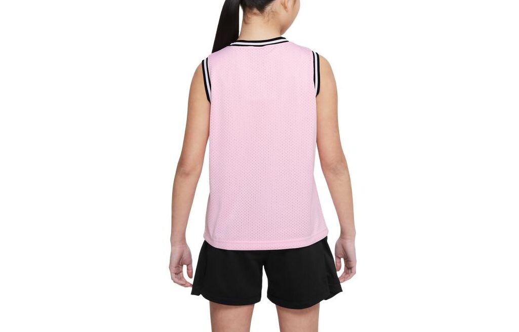 Детская баскетбольная рубашка Jordan Kids, цвет Pink — фото 2
