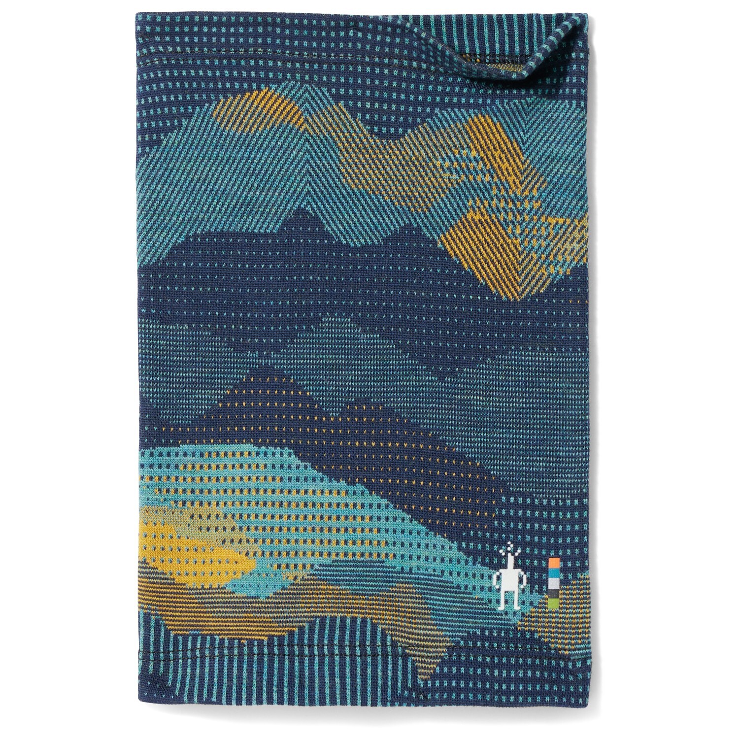 

Шейный платок Smartwool Thermal Merino Neck Gaiter, цвет Blueberry MTN Scape