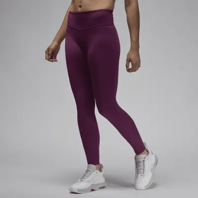 

Леггинсы Jordan Sport, цвет Bordeaux/White