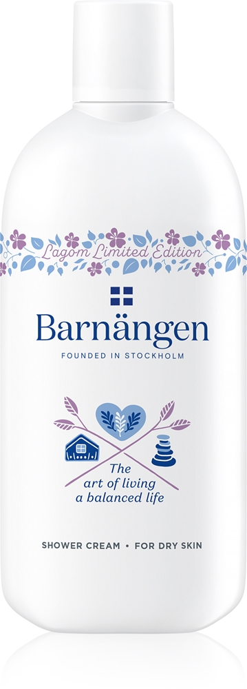 

Нежный крем для душа Lagom для сухой кожи Barnängen, 400 мл