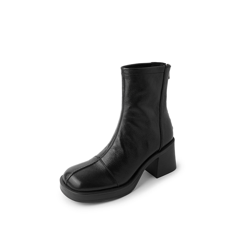 Yeezyy Reezy Черные женские ботильоны, цвет Black