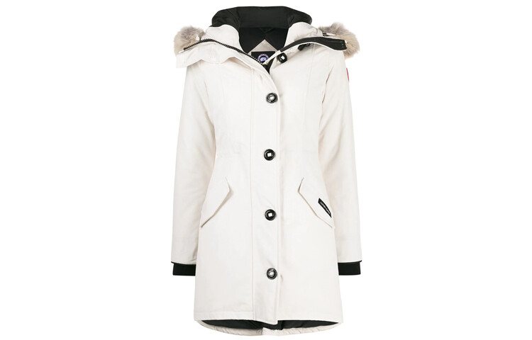 

Женский пуховик Canada Goose, цвет morning white