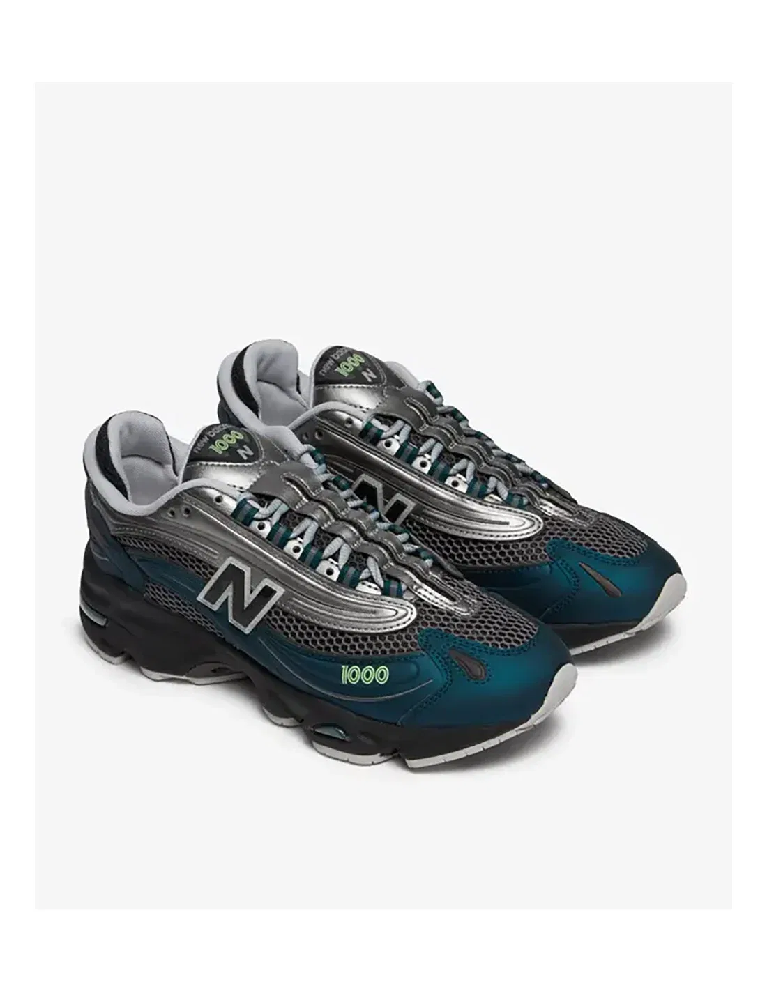 Кроссовки низкие New Balance, синий — фото 2