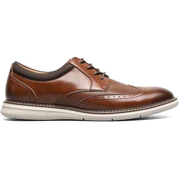 Мужские оксфорды Chase wingtip Nunn Bush, Cognac Multi — фото 2