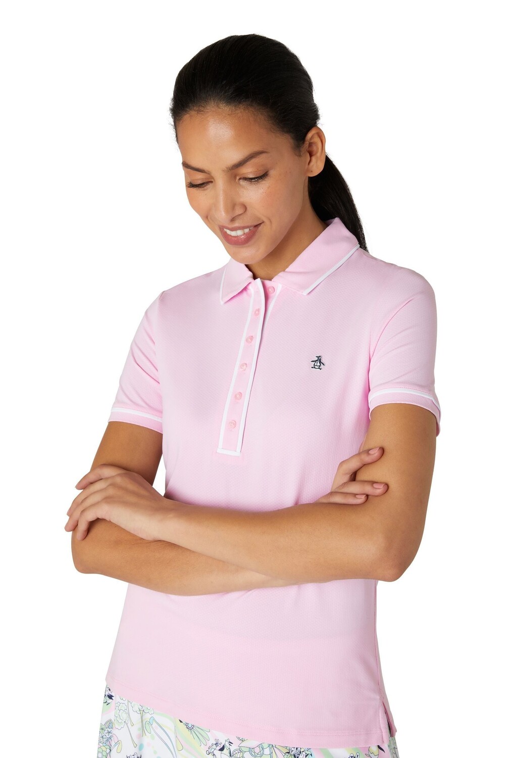 

Рубашка поло с коротким рукавом Original Penguin Golf, розовый