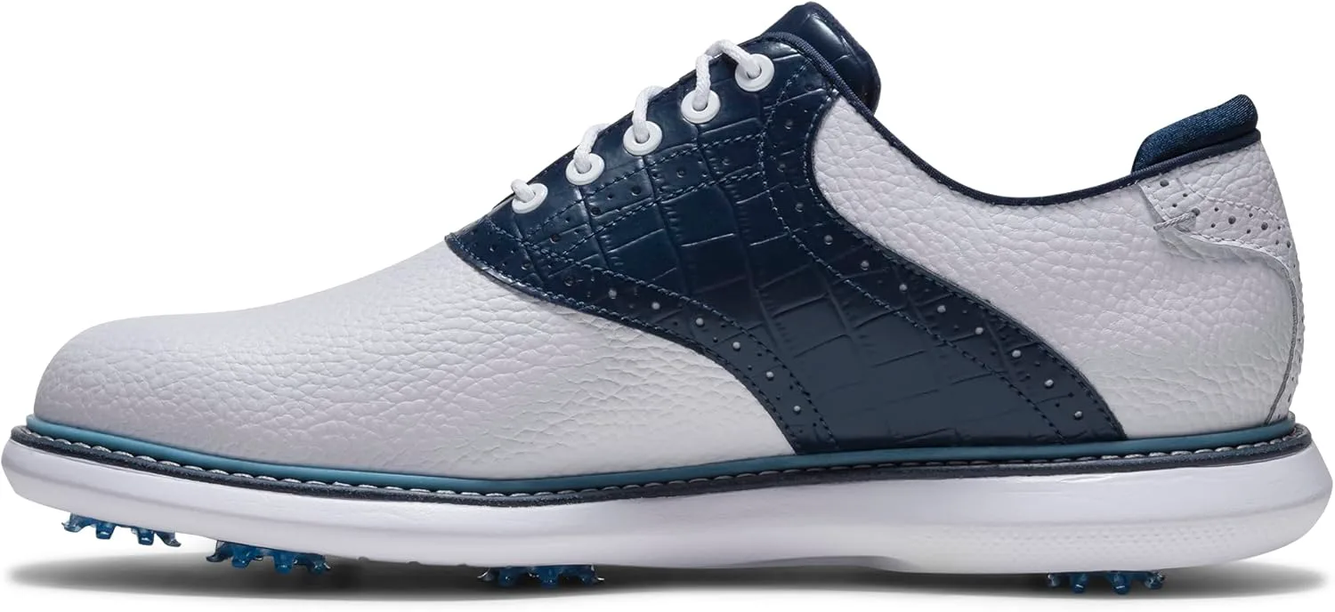 Мужские гольф-туфли FootJoy Traditions, белый — фото 3