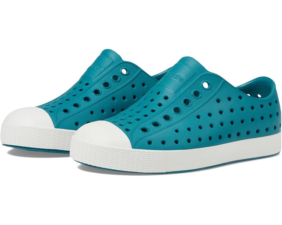 

Кроссовки Native Shoes Kids Jefferson, цвет Patina Green/Shell White