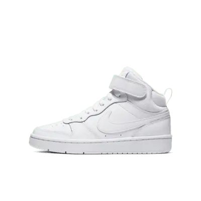 

Кроссовки Nike Court Borough Mid 2, цвет White/White/White