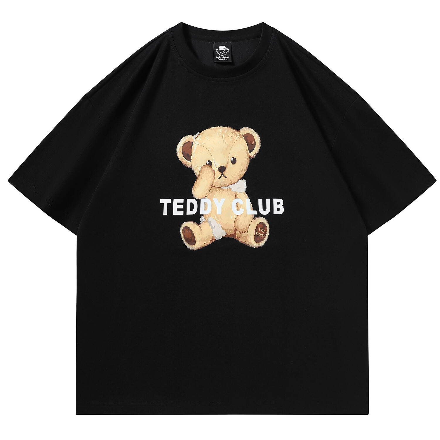 

Teddy Collection Футболка унисекс Teddy Bear Collection, Черный (в комплекте шорты)