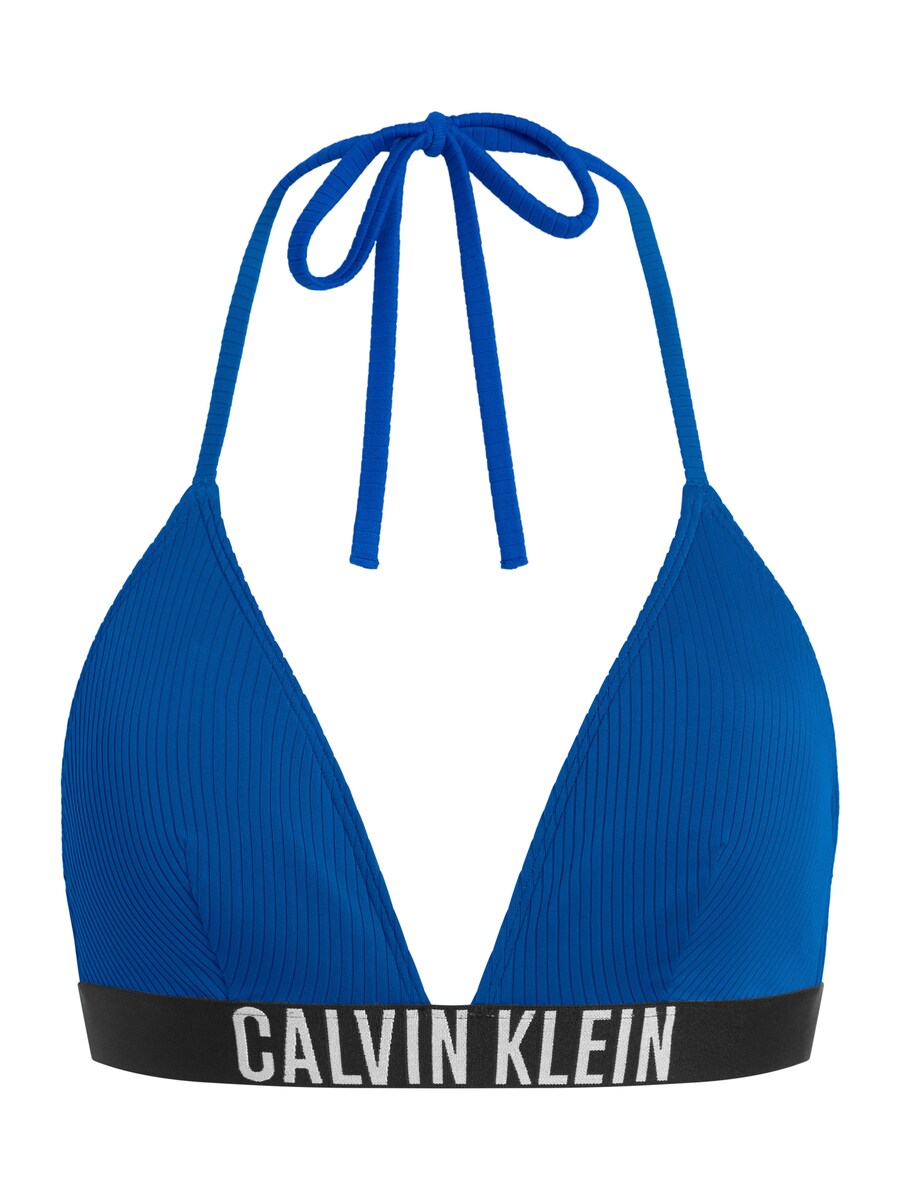 

Треугольный бикини-топ Calvin Klein Swimwear Intense Power, синий