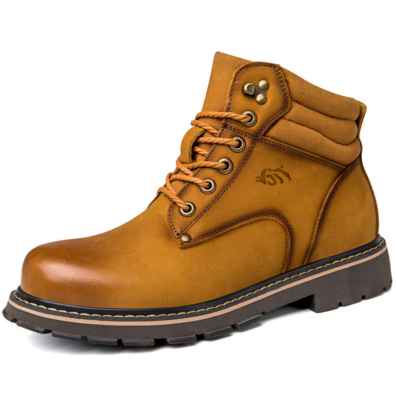 

Bull Thunder Короткие мартинсы мужские светло-коричневые, цвет Light Brown