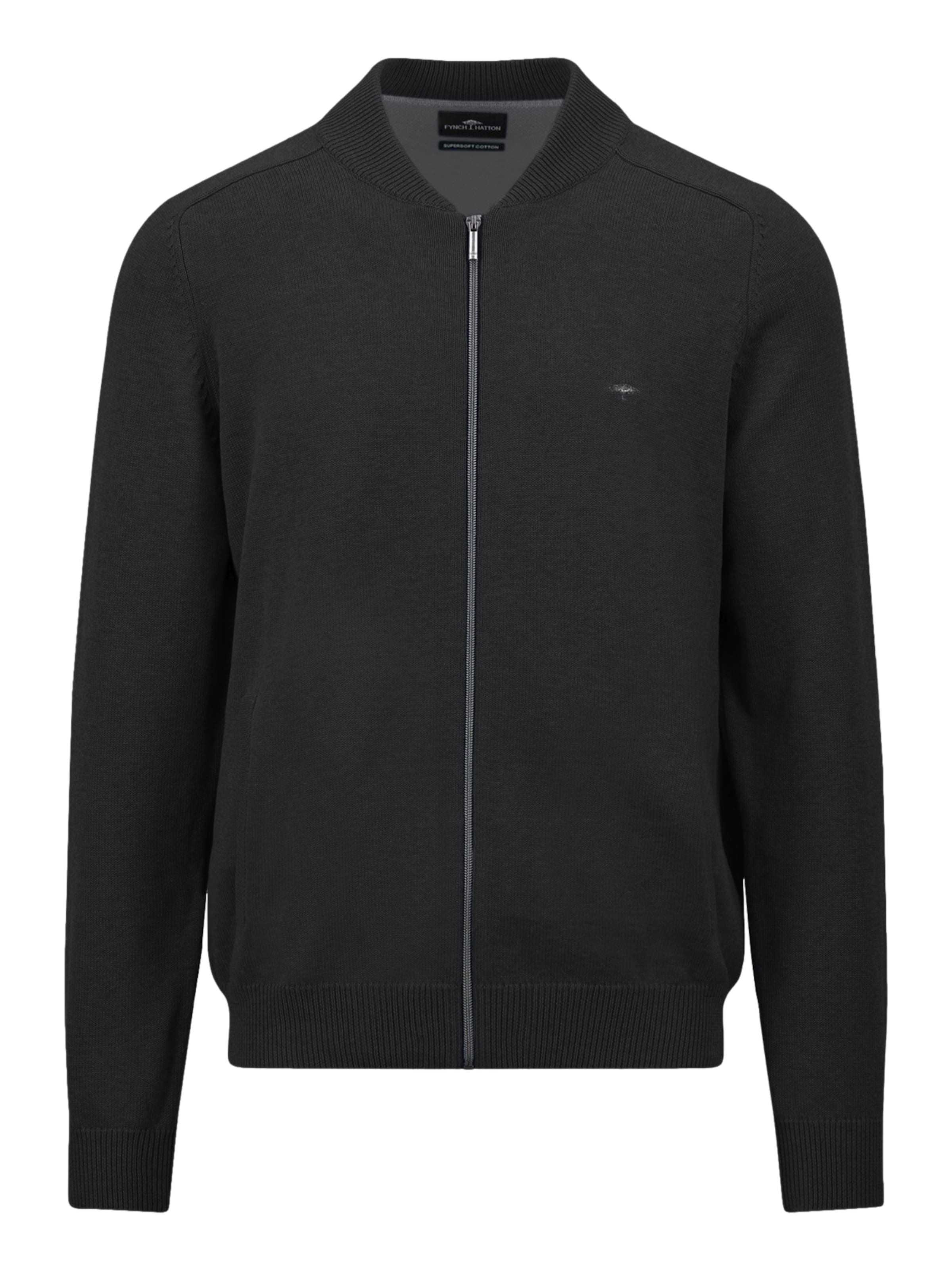 

FYNCH-HATTON Вязаный кардиган в черном цвете