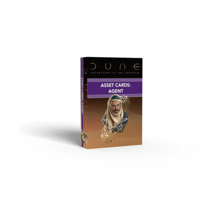 

Бокс-сет Asset Cards - Agent, Dune Role Playing Games (Modiphius Entertainment)