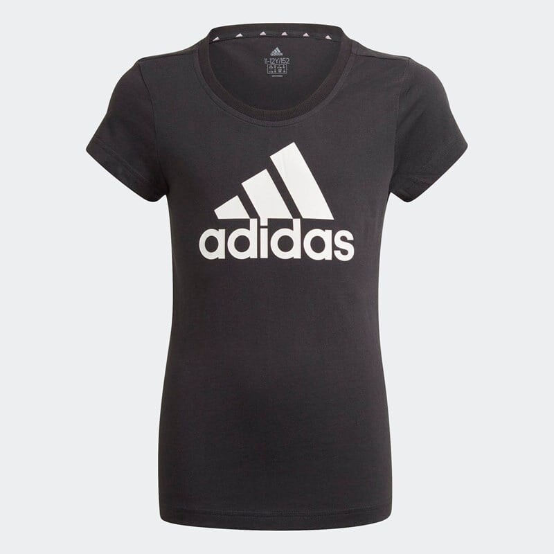 

Детская футболка Essentials, большой логотип Adidas, черный