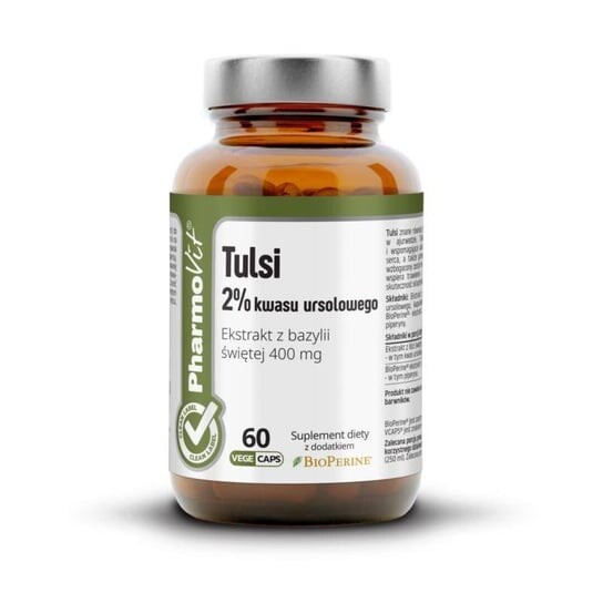 

Pharmovit, Clean Label Тулси 2% урсоловая кислота 60