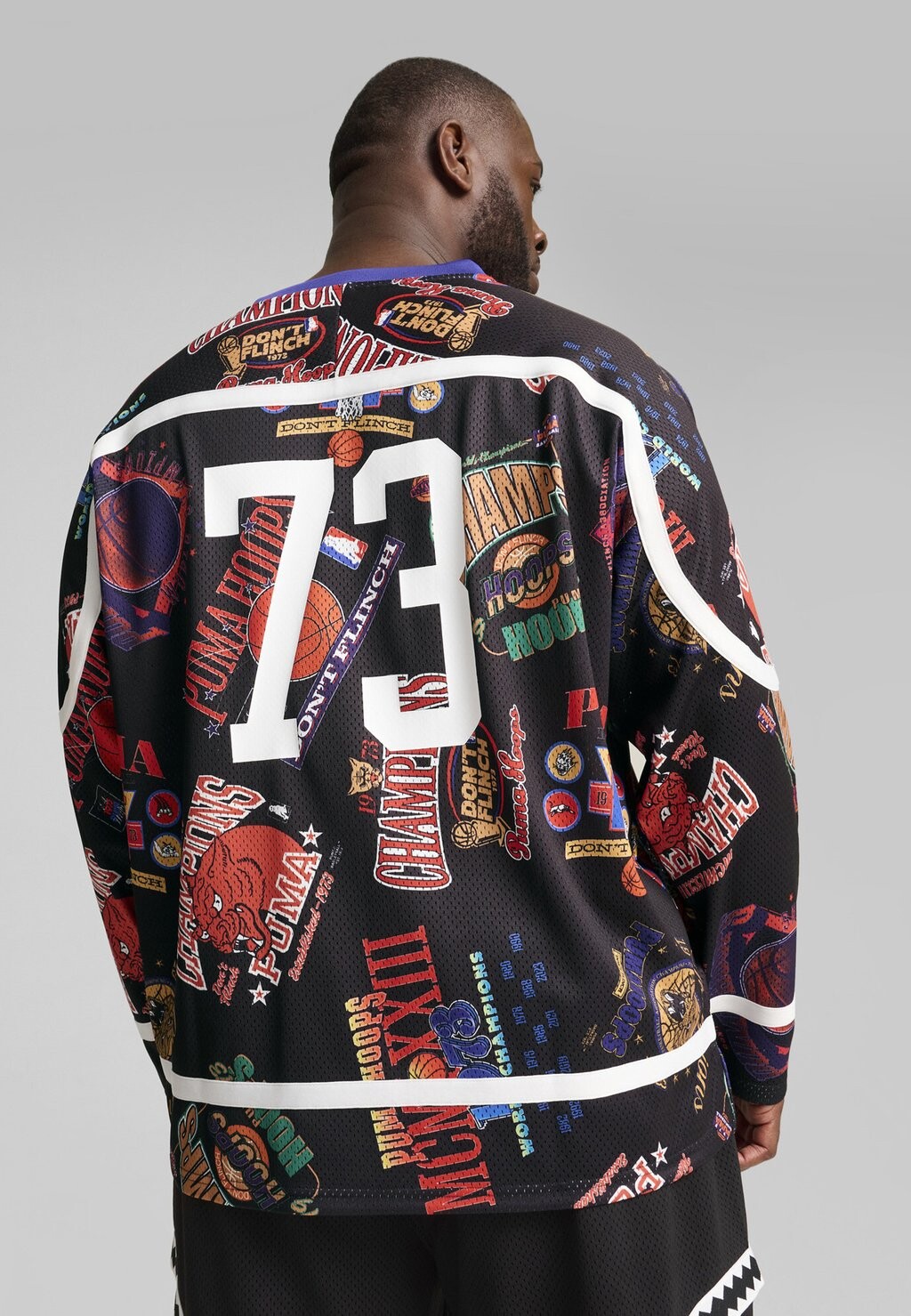 

Рубашка с длинным рукавом BANDWAGON BASKETBALLTRIKOT Puma, черный