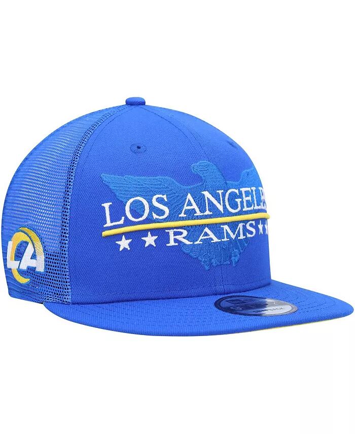 

Мужская бейсболка Royal Los Angeles Rams Totem 9FIFTY Snapback New Era, синий