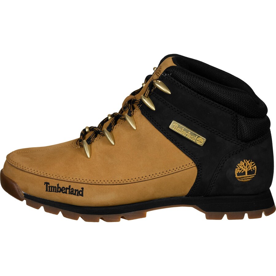 Мужские ботинки TIMBERLAND Euro Sprint Hiker кожаные на шнуровке, коричнево-черный — фото 2