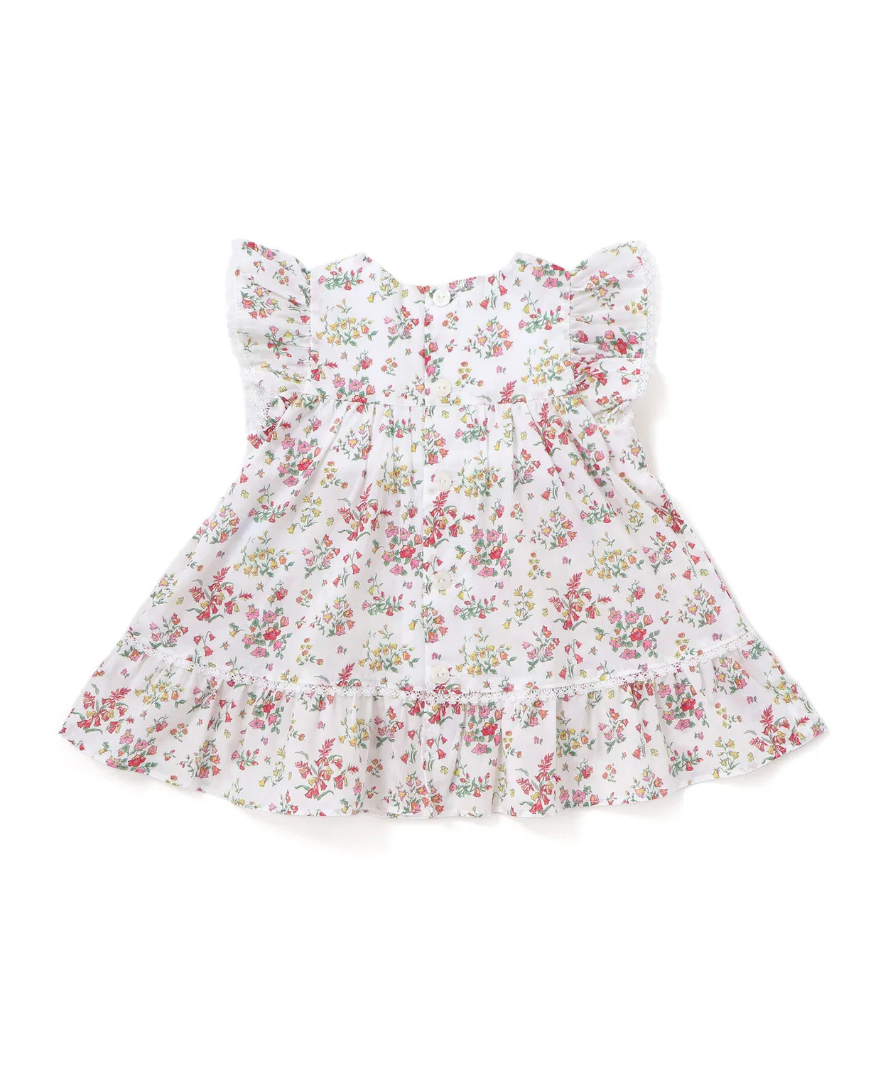 Платье и шорты Liberty Bluebell Fields Tanaron Baby 80-90 см красное — фото 2