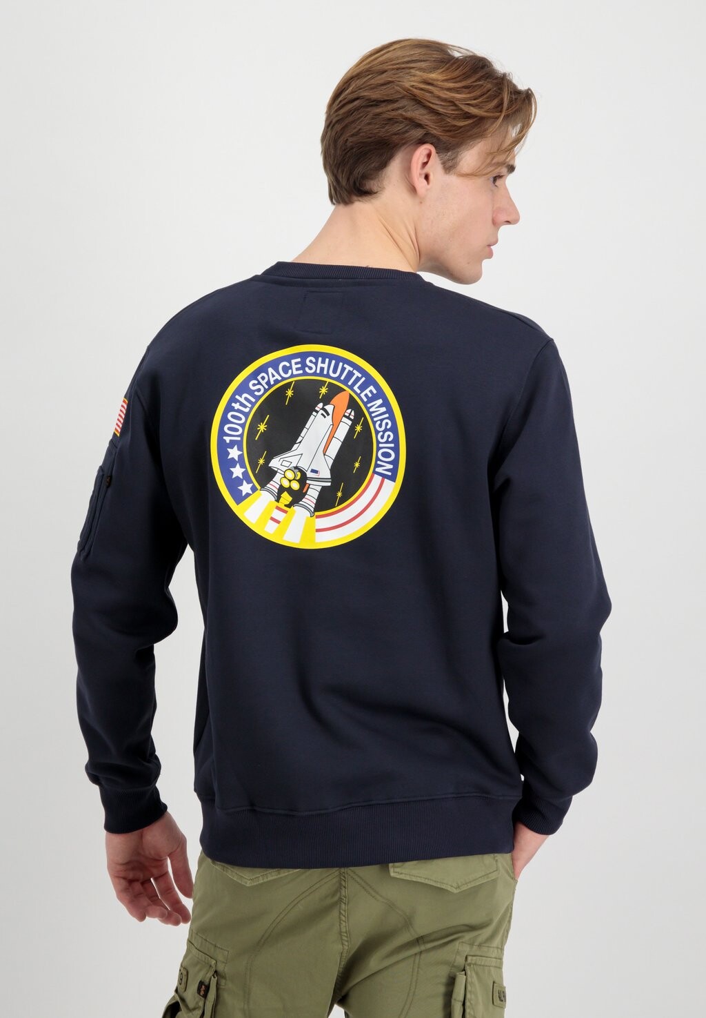 

Толстовка Alpha Industries, темно-синий