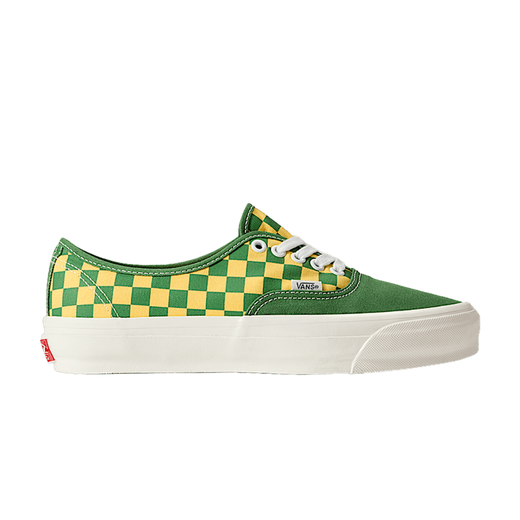 

Кроссовки Authentic 44 LX 'Checkerboard - Fairway Green Yellow', зеленый
