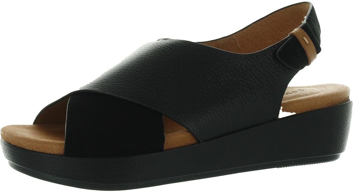 

Сандалии Lori X-Band из черной кожи / 6.5 Kenneth Cole New York