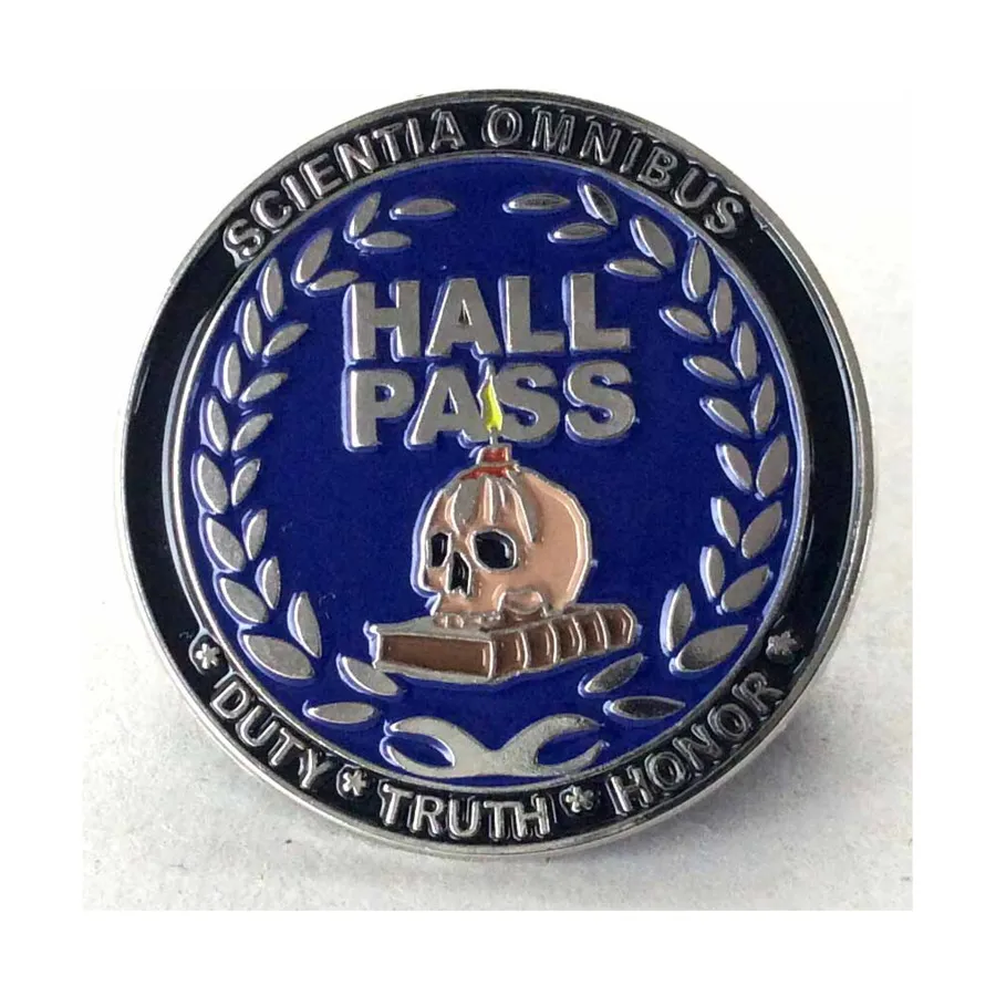 

Значок пропуска в университет Мискатоник, Cthulhu Accessories - Pins (Rebel Minis)