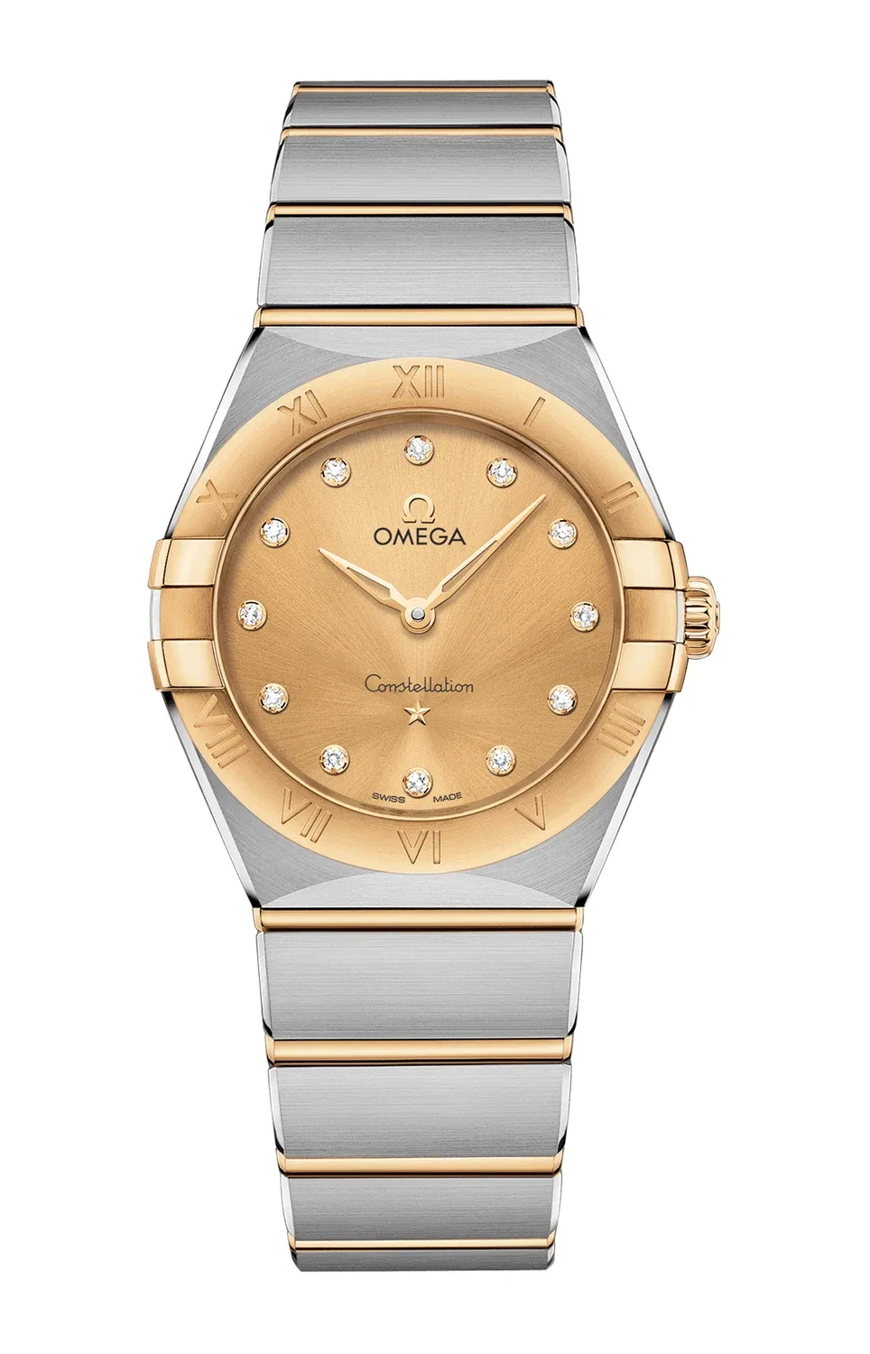 Констеллейшн Манхэттен Кварц 28 мм - 131.20.28.60.58.001 OMEGA, серебряный