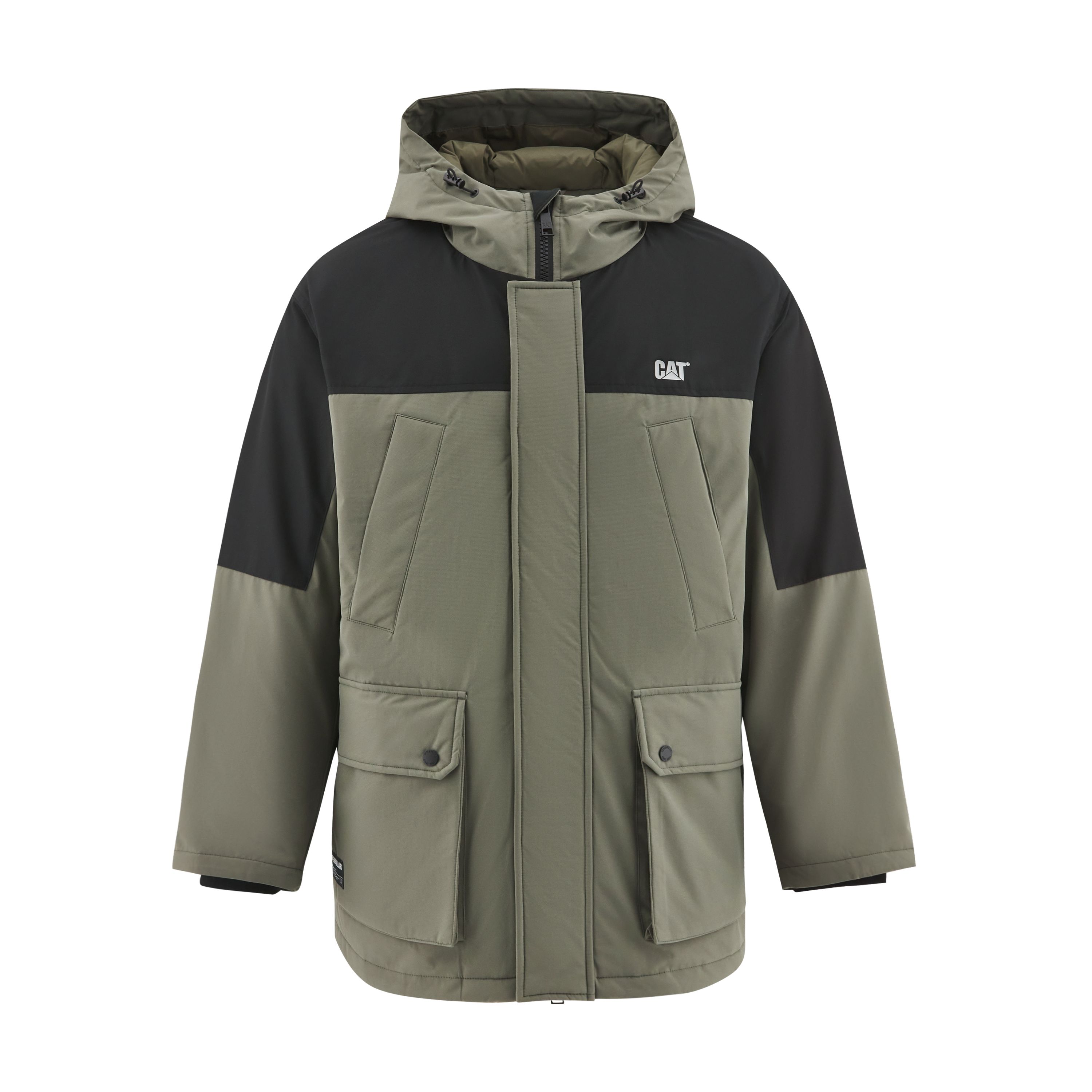 

Пуховик мужской CAT, зеленый