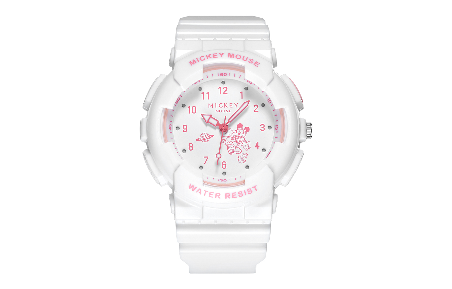 

Disney Часы Space Mickey Series Collection Quartz Movement Watch Unisex White Dial MK-11575W1