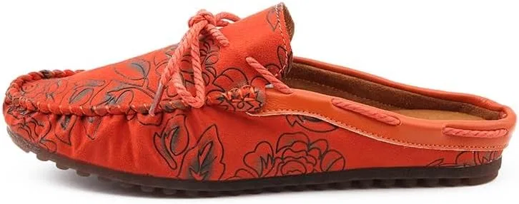 Мокасины мужские из кожзаменителя, Half Moccasins, розово-красный PUGHGAETZF — фото 3