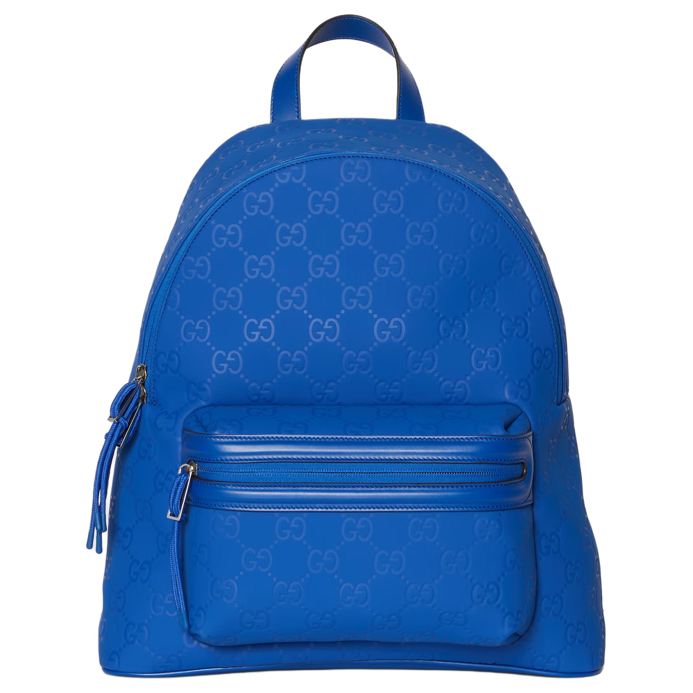 

GUCCI Средний рюкзак мужской ярко-синий