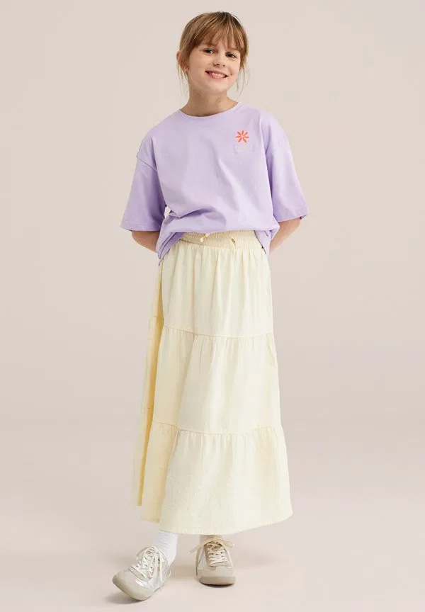 Юбка а-силуэта We Fashion, Light Yellow — фото 2