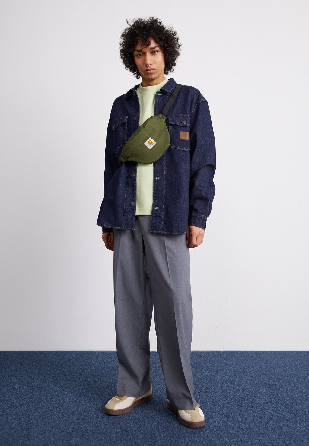

Поясная сумка JAKE HIP BAG UNISEX Carhartt WIP, темно-зеленый