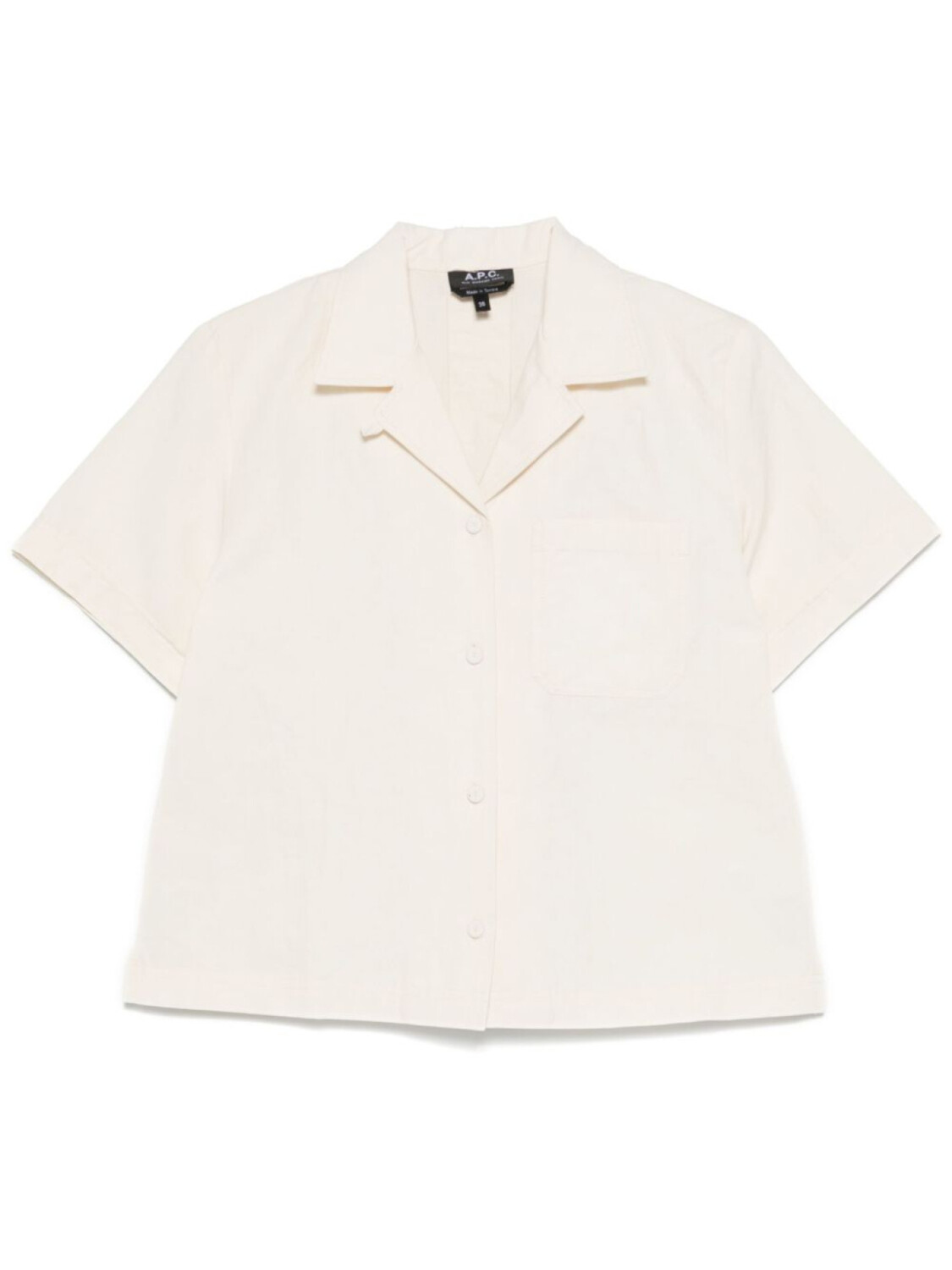 

A.P.C. рубашка Maeva, нейтральный цвет