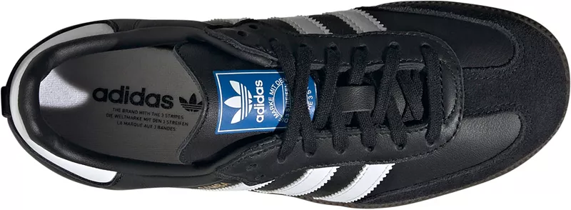 Детские кроссовки Samba OG для начальной школы Adidas, черный/белый — фото 4