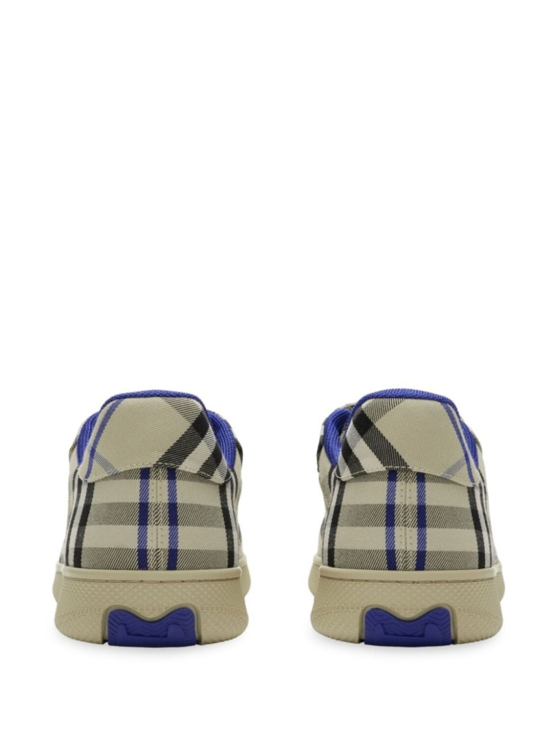 Burberry кроссовки в клетку Vintage Check, нейтральный цвет — фото 3