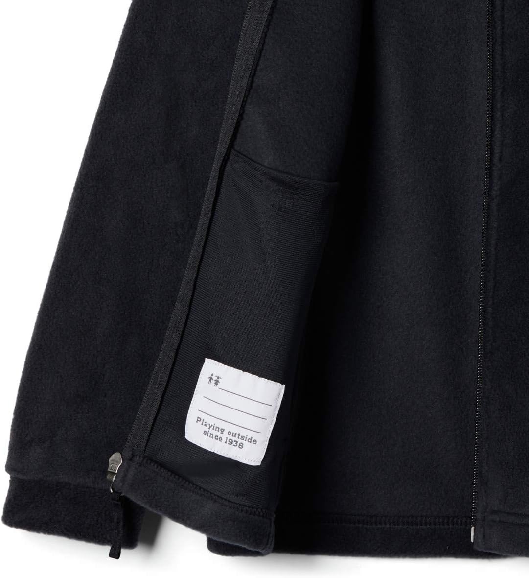 Толстовка Columbia Boys' Steens II Fleece Hoodie, Black — фото 3