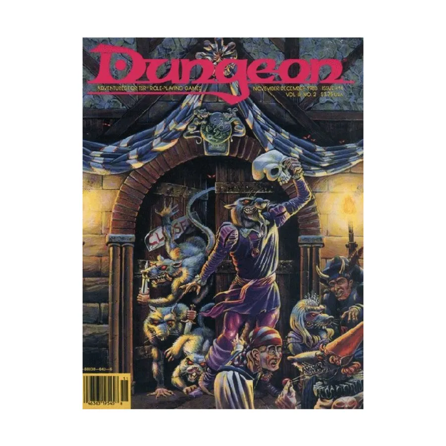 

Журнал #14 "4 AD&D & 1 D&D Adventure", Dungeon Magazine #01 - #50