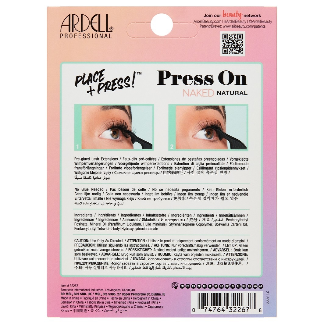 Искусственные ресницы naked lashes press on natural Ardell, количество 1 шт. — фото 3