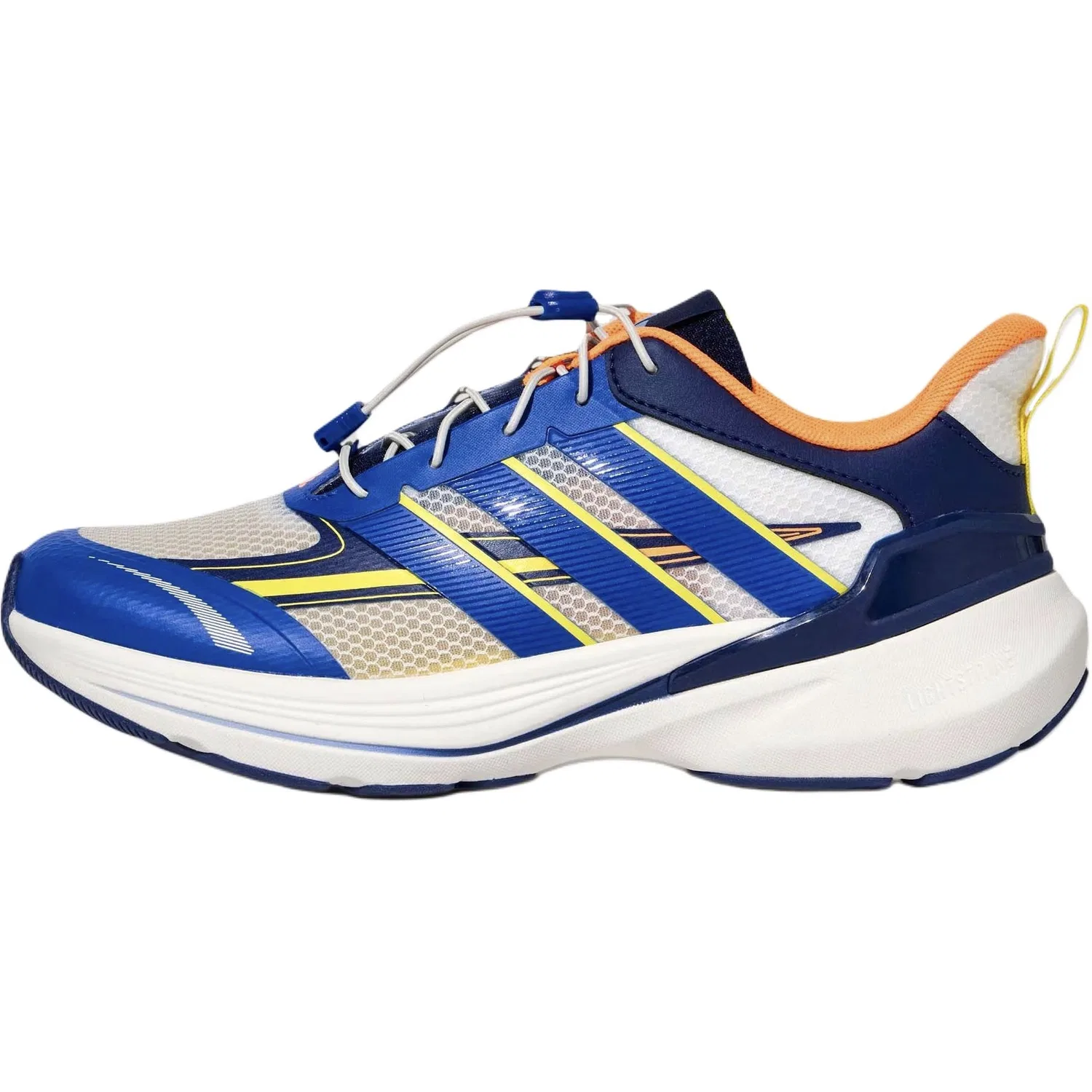 Кроссовки LIGHTDART Low top Running Shoes White Blue детские Adidas