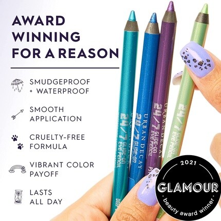 Коричневый карандаш для глаз Glide-On 24/7 Bourbon, Urban Decay — фото 3