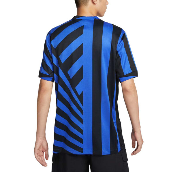 Футболка dri fit inter milan 2024 25 стадион домашний футбол реплика футболка Nike, синий — фото 2