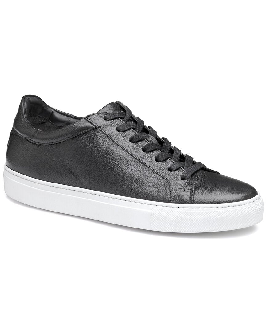 

Кроссовки Johnston & Murphy Jake Lace Toe из кожи, черный