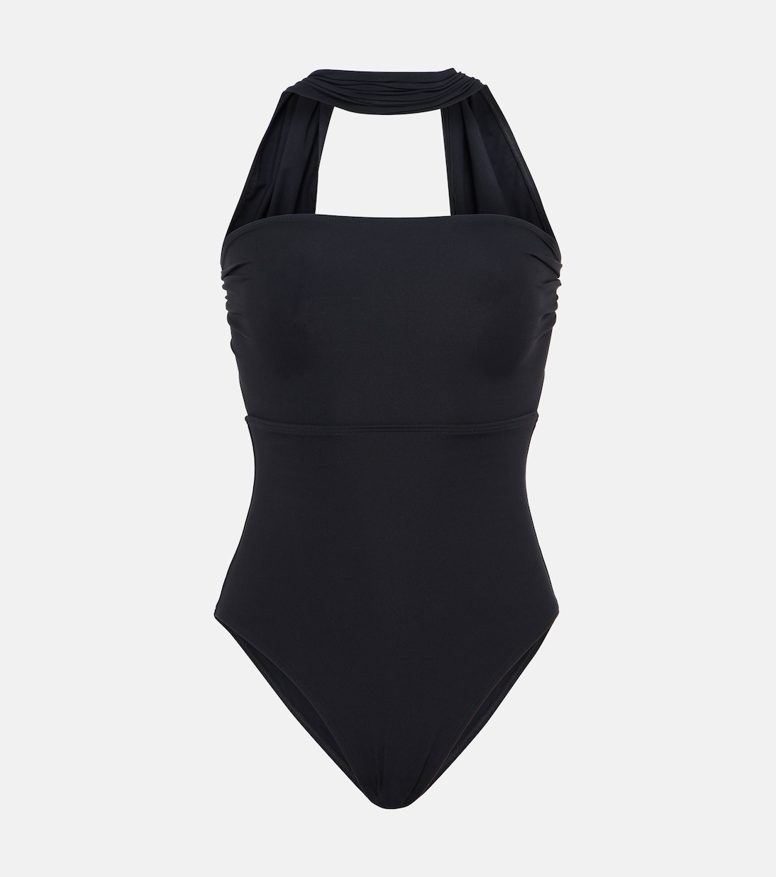 

Купальник с вырезом Toteme, черный
