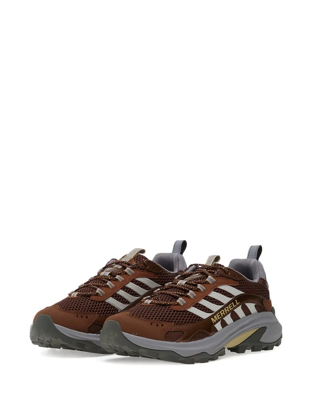 Кроссовки Moab Speed 2 Vent 2K на шнуровке Merrell, коричневый — фото 2