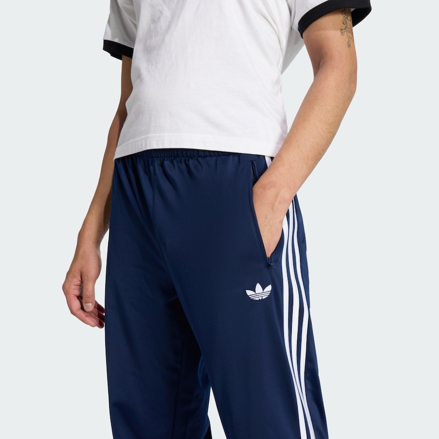 Брюки свободного кроя ADIDAS ORIGINALS Firebird, темно-синий — фото 4