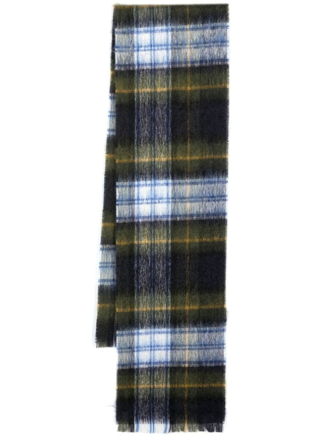 

Mackintosh клетчатый шарф Gordon Dress, желтый